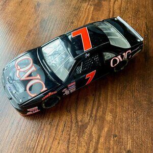 Vintage 1991 Geoff Bodine #7 QVC NASCAR Diecast Revell Stock Car